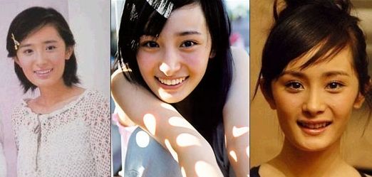 张雨绮，杨幂，王蓉，明星，整容