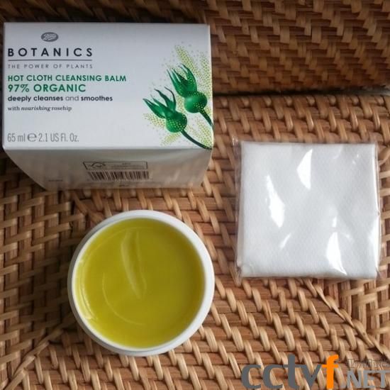 Boots Botanics 97% Organic Hot Cloth Cleansing Balm