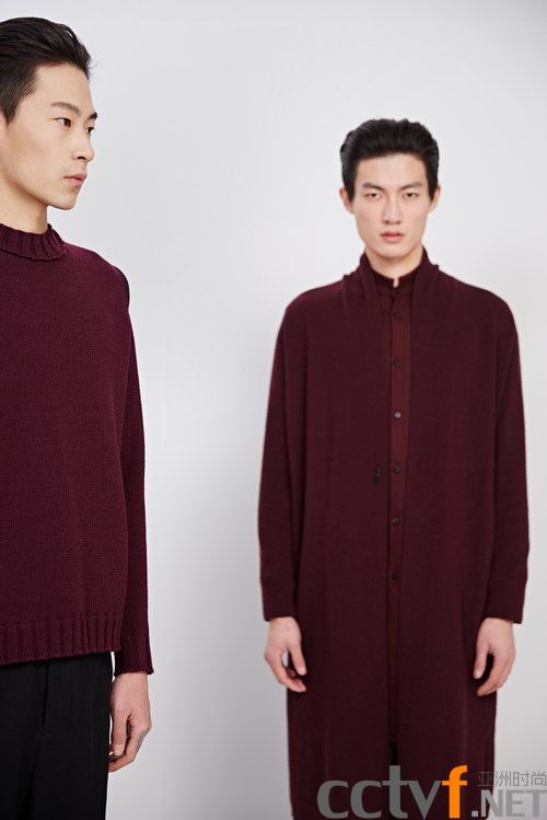 江南布衣旗下男装CROQUIS速写2016秋冬新品