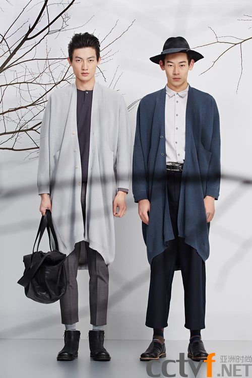 江南布衣旗下男装CROQUIS速写2016秋冬新品