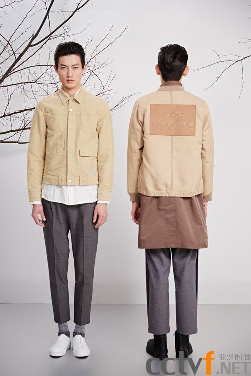 江南布衣旗下男装CROQUIS速写2016秋冬新品